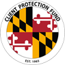 Logo Recognizing Meyers, Rodbell & Rosenbaum, PA's affiliation with Client Protection Fund